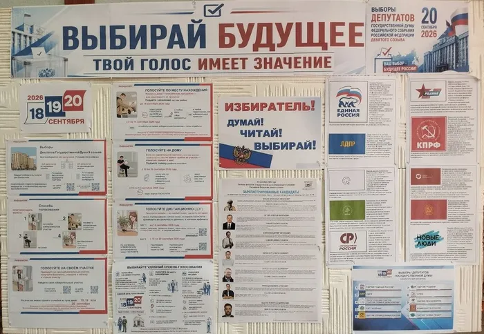 КП. Информационный стенд Выбирай будущее